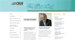 Desktop Screenshot of caue-isere.org